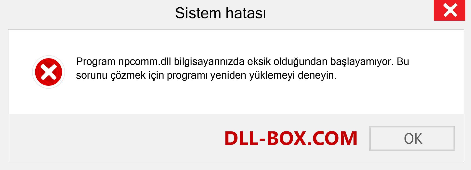 npcomm.dll dosyası eksik mi? Windows 7, 8, 10 için İndirin - Windows'ta npcomm dll Eksik Hatasını Düzeltin, fotoğraflar, resimler